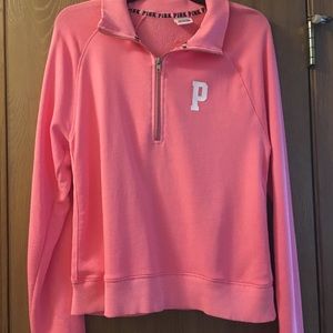 Pink light pink hoodie